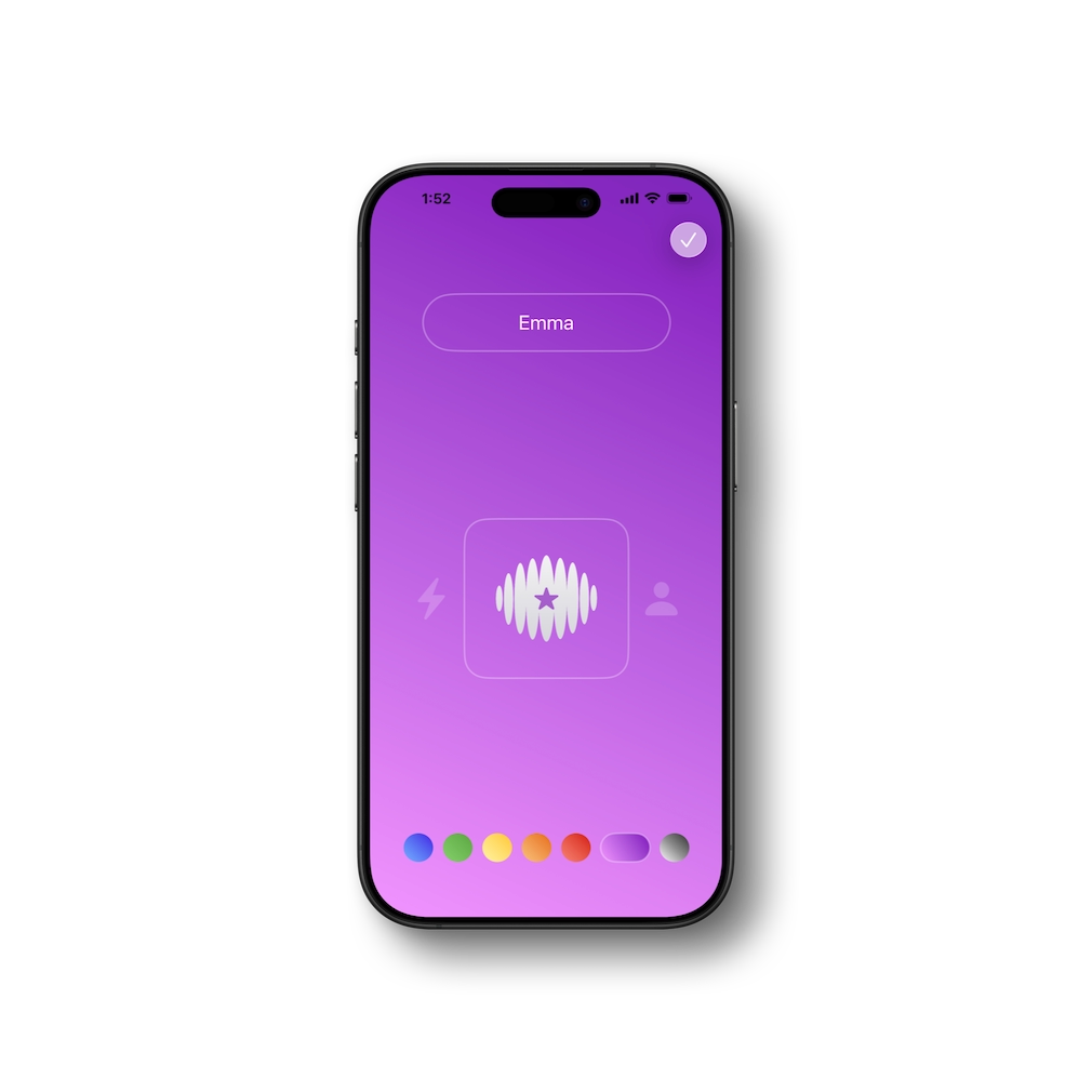 Customize your private podcast with colors, cover, symbols, and name